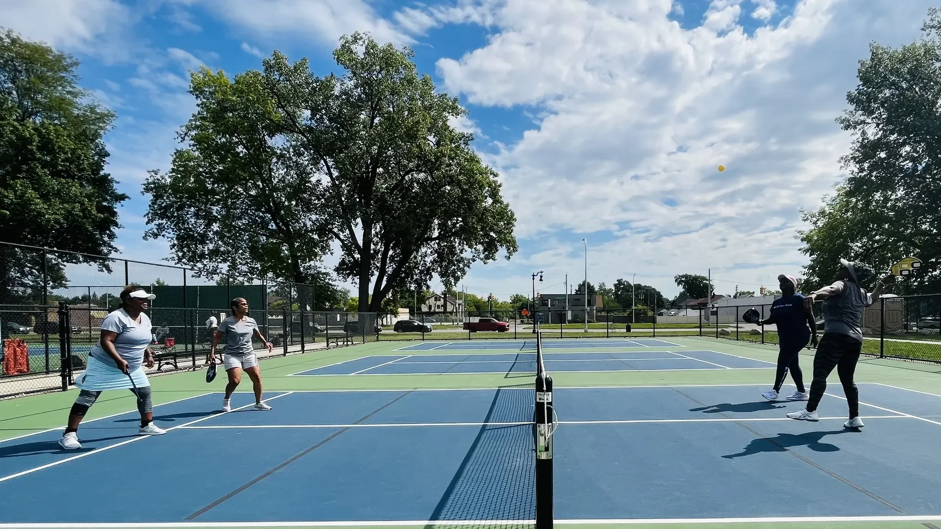 Palmer Park pickleball courts in Metro Detroit