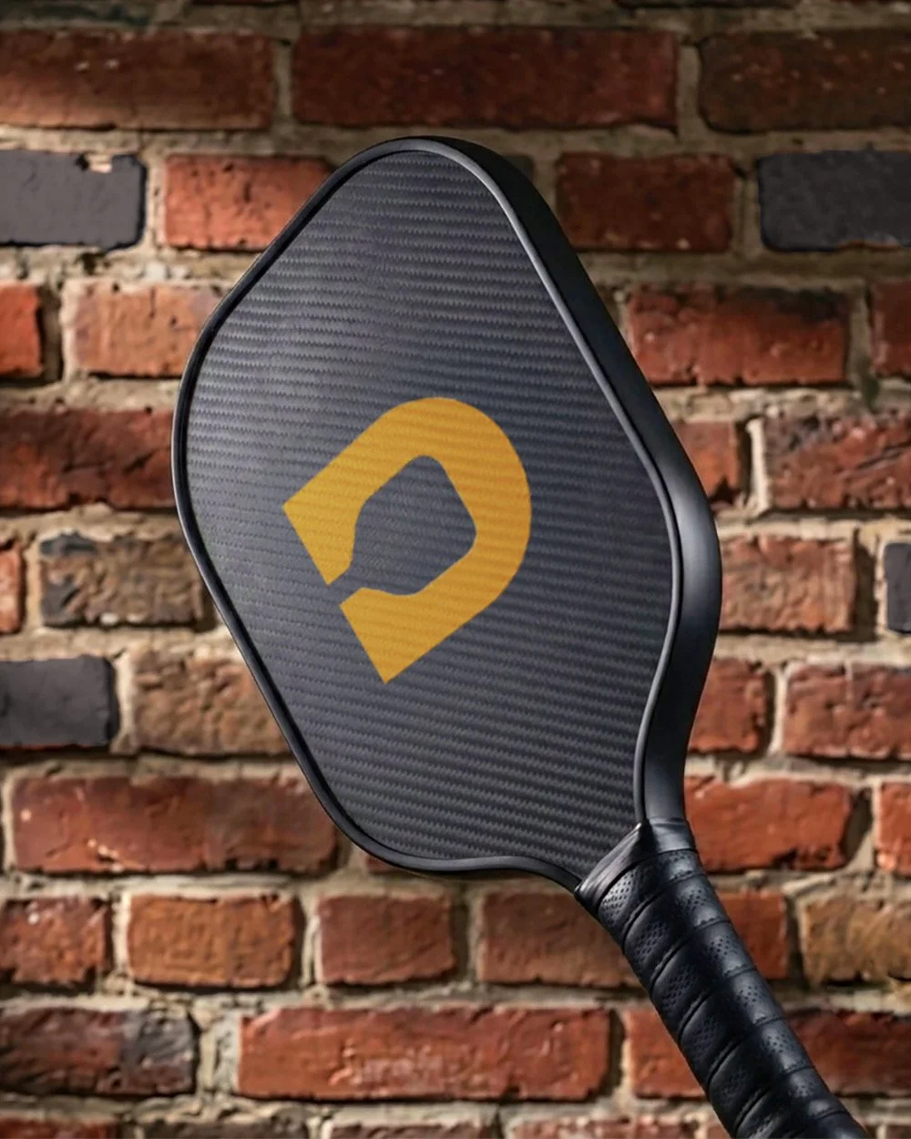 Detroit Pickleball Club branded pickleball paddle