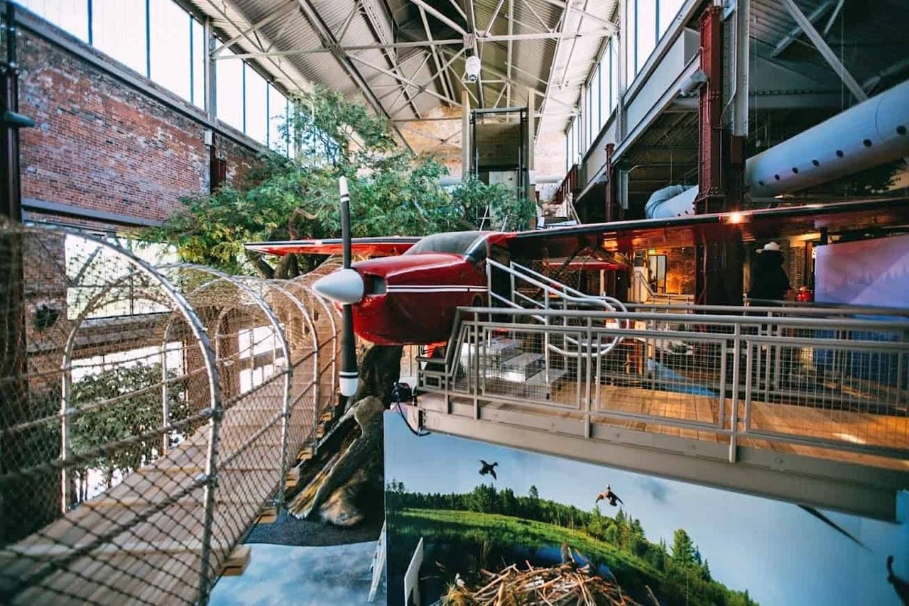 Michigan DNR Outdoor Adventure Center in Rivertown Detroit