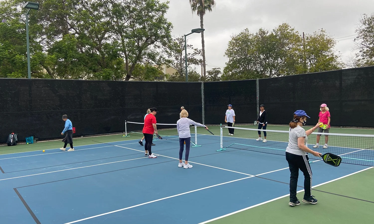 Beverly Park pickleball courts in Metro Detroit