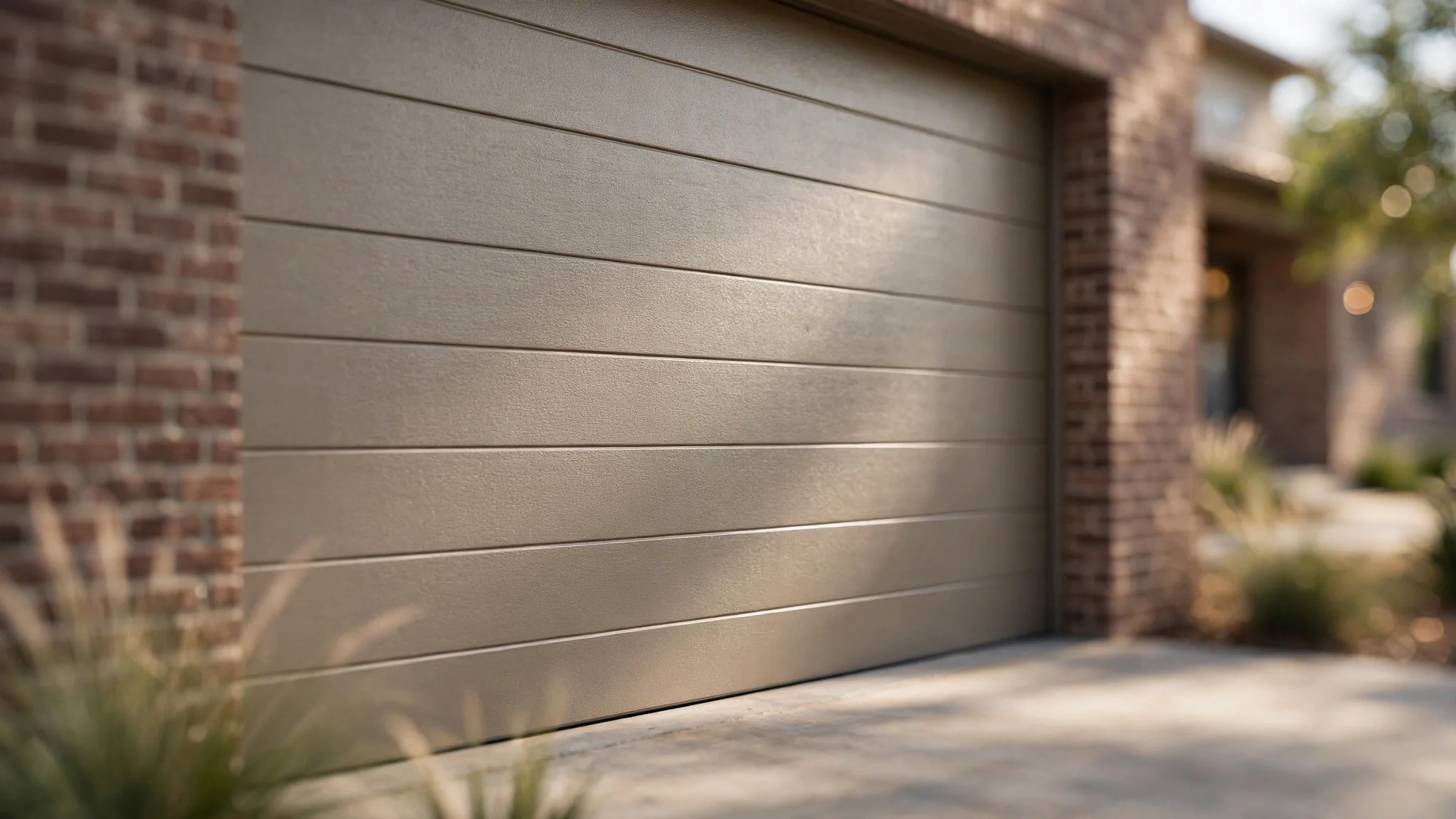 Arnold installing an insulated garage door for a Fort Worth homeowner