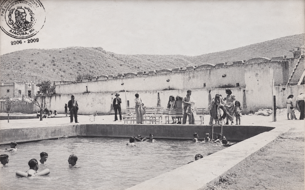 Restauración asistida por IA: El balneario y su comunidad