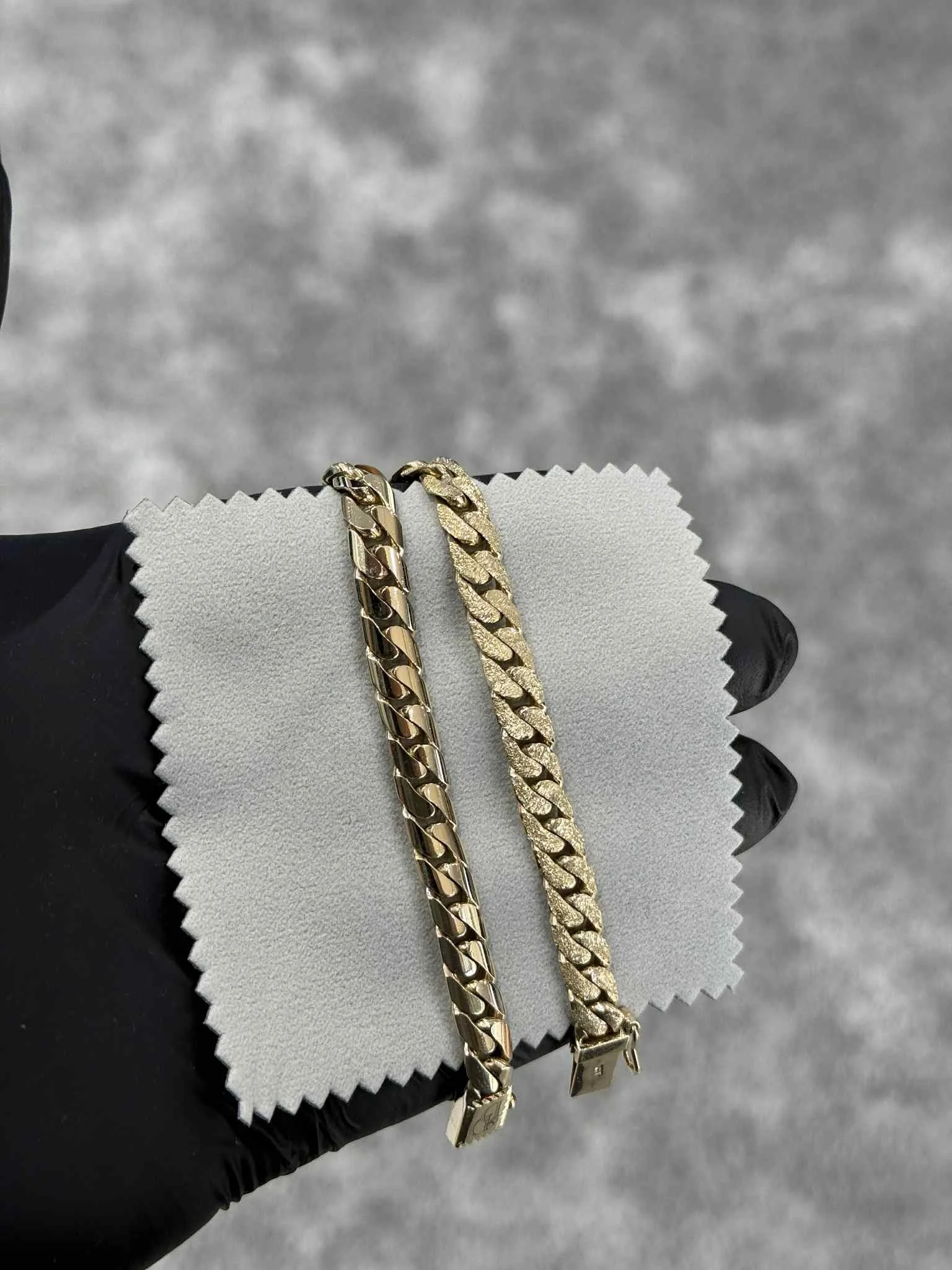 Cuban link bracelet