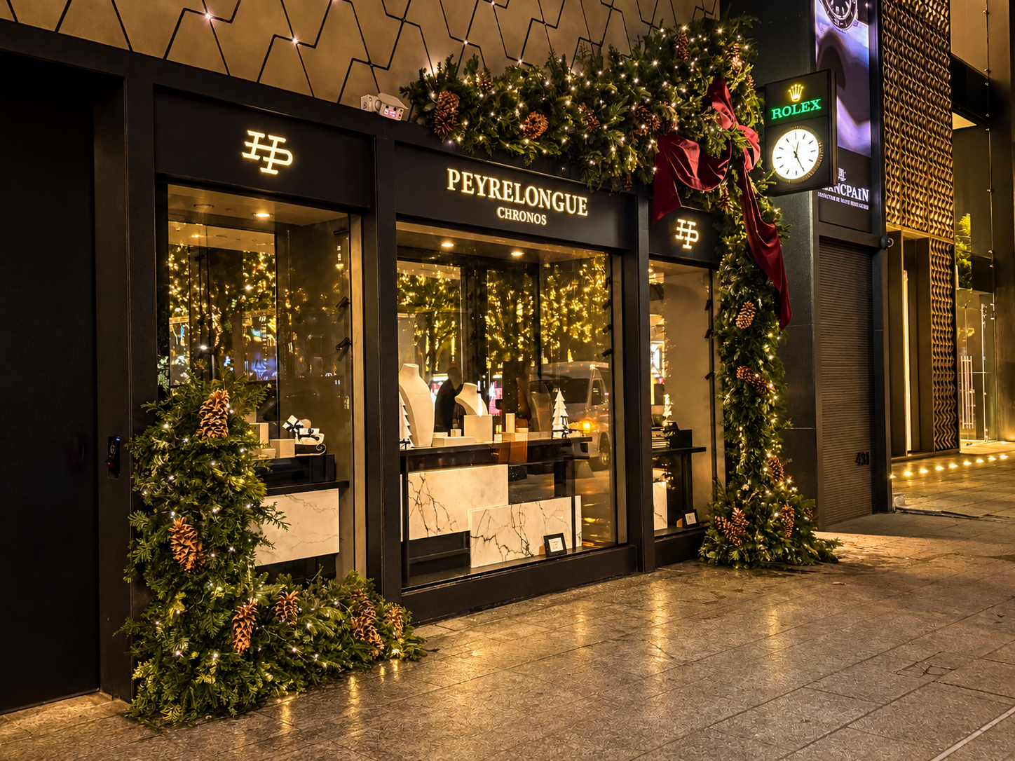 Peyrelongue Navidad — vista final Masaryk