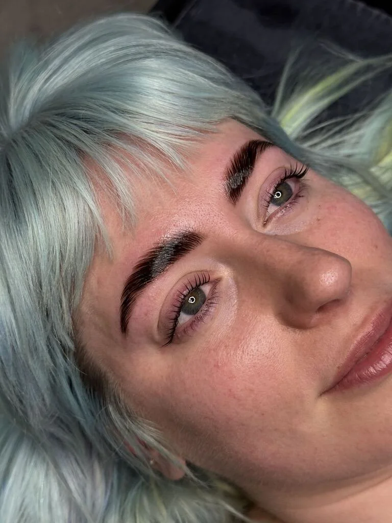 After brow wax and tint at EAE