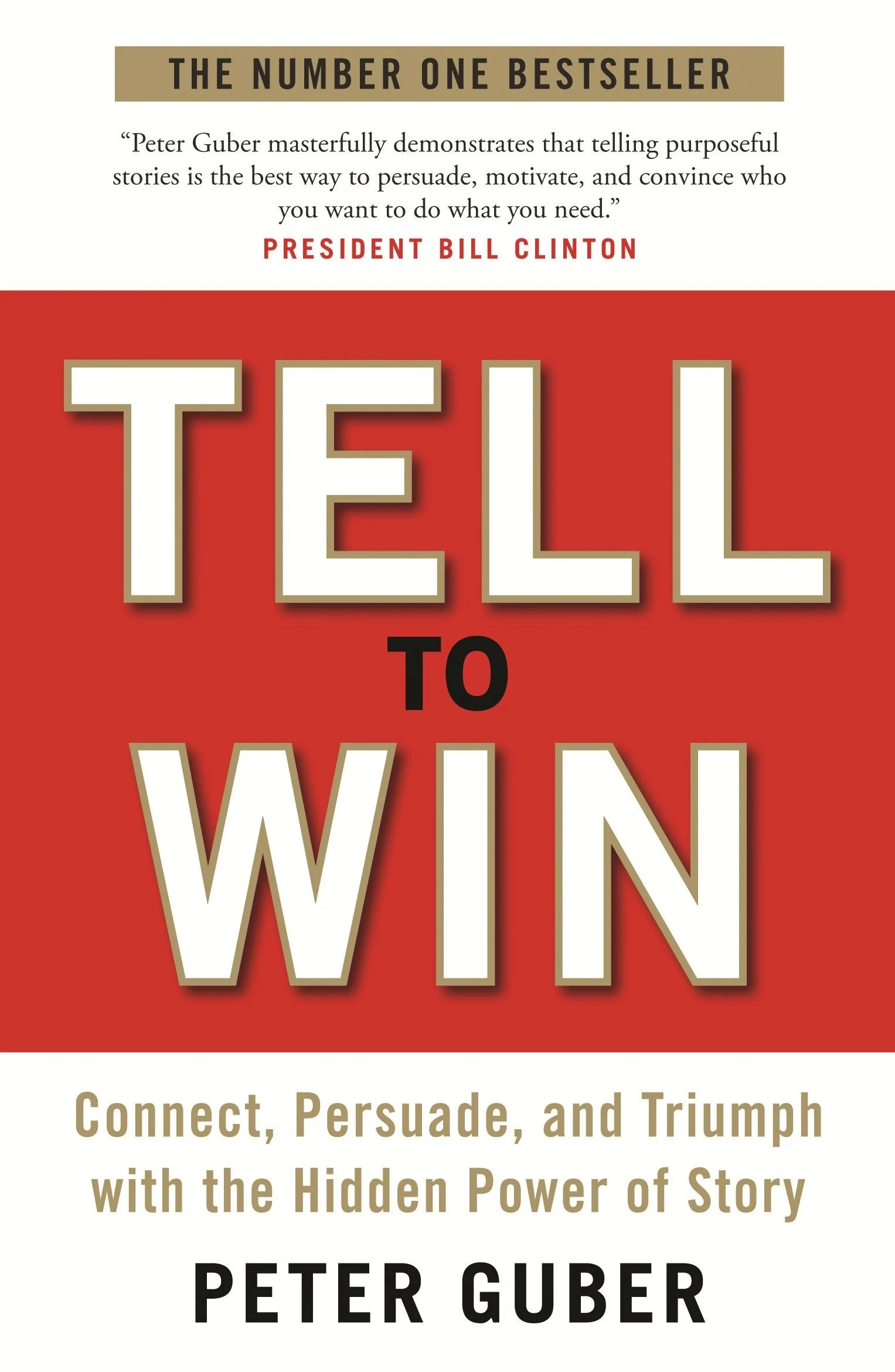 Tell to Win by Peter Guber, book cover