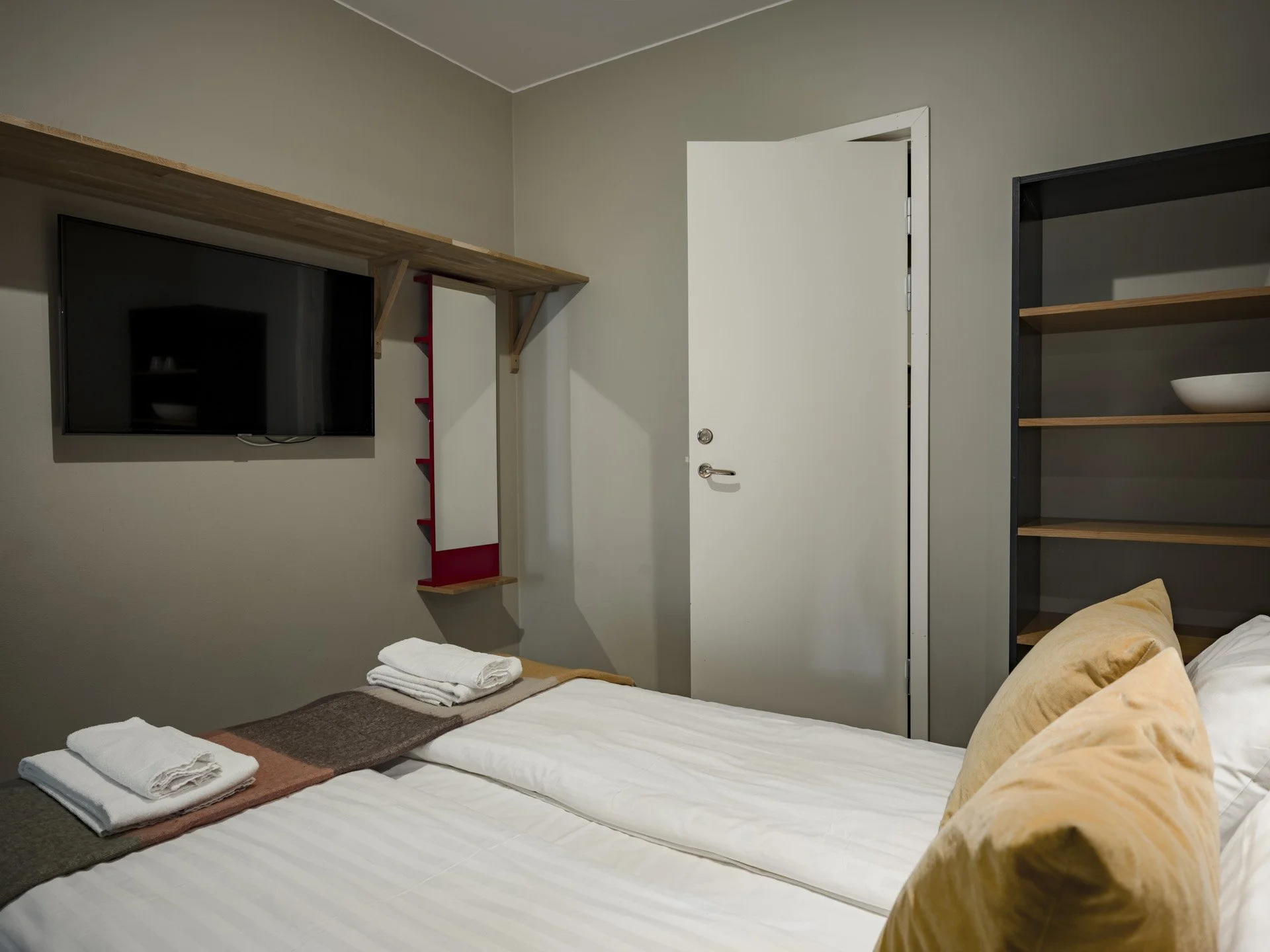 Dubbelrum med egen dusch och toalett på Åre Hostel