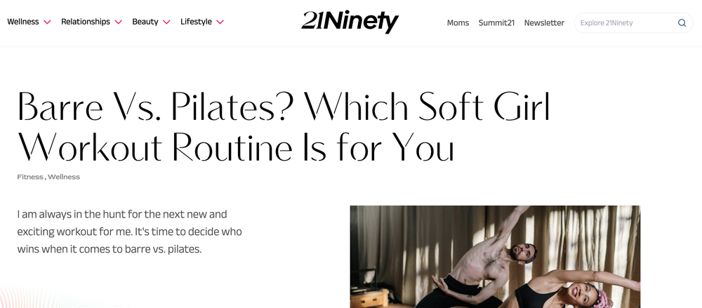 Barre vs. Pilates: which soft girl workout routine is for you