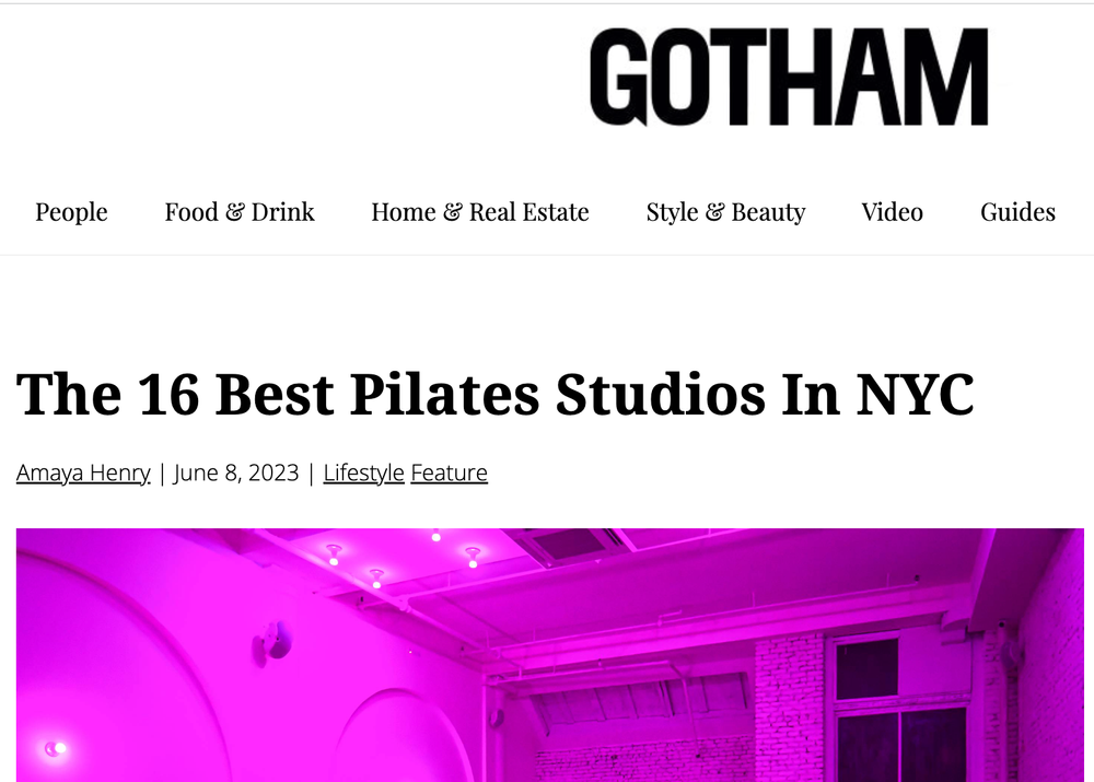 The best Pilates studios in NYC