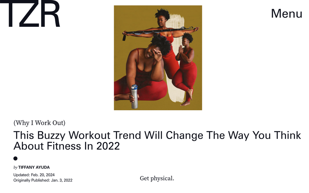 2022 fitness trends featuring The Fit In