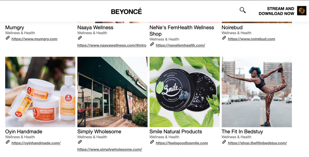 Black Parade Route — wellness directory