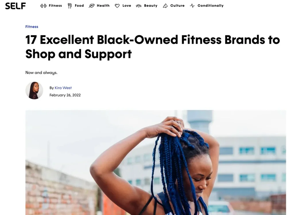 Excellent Black-owned fitness brands to shop and support