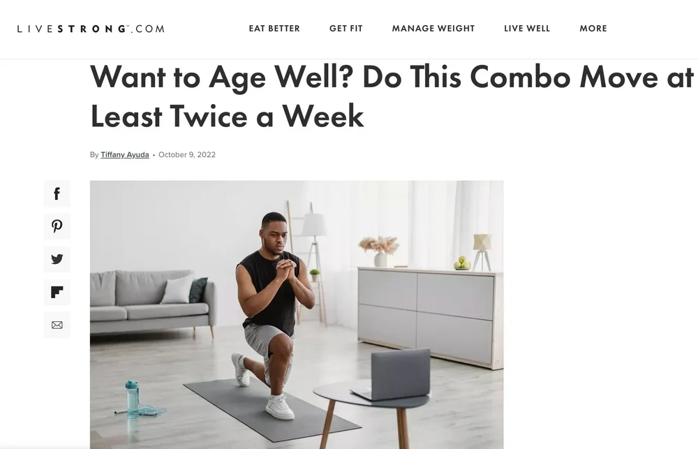 Moves for healthy aging