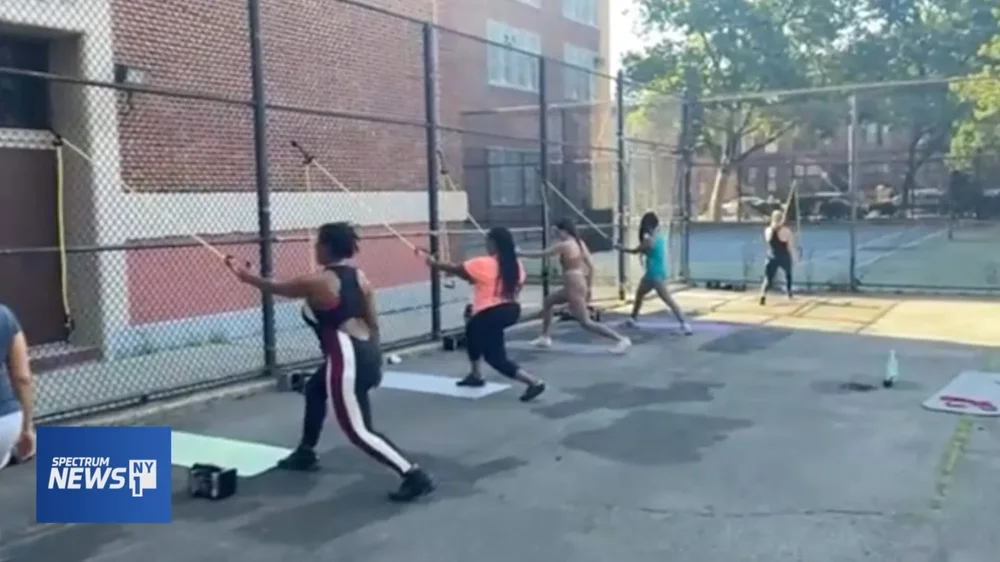 Brooklyn fitness studio turning to the outdoors
