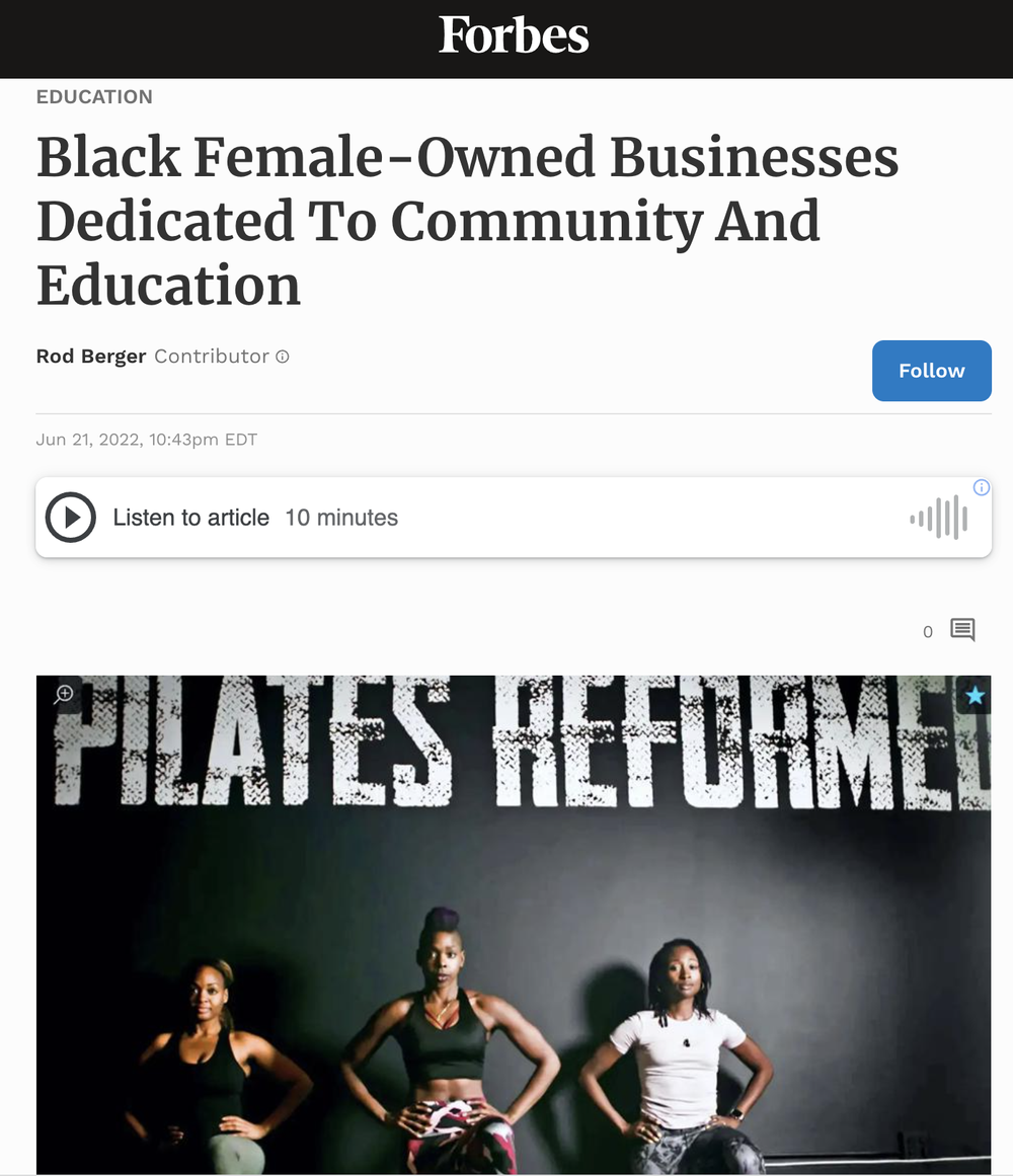 Black female-owned businesses dedicated to community and education