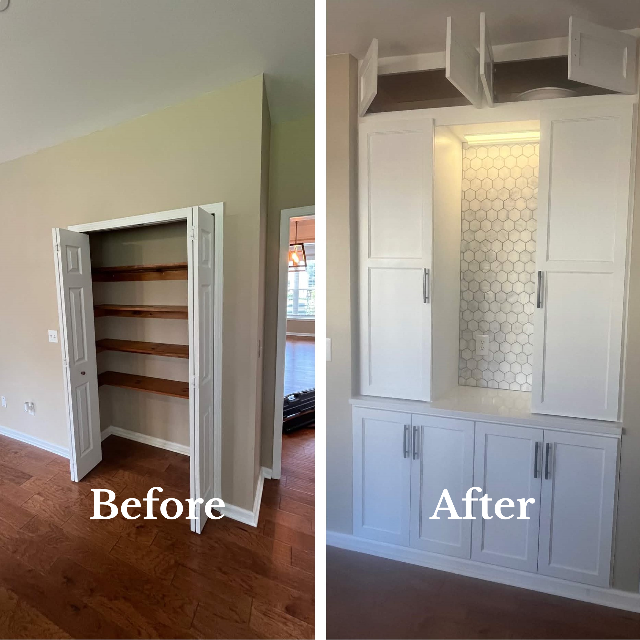 Bathroom remodeling project