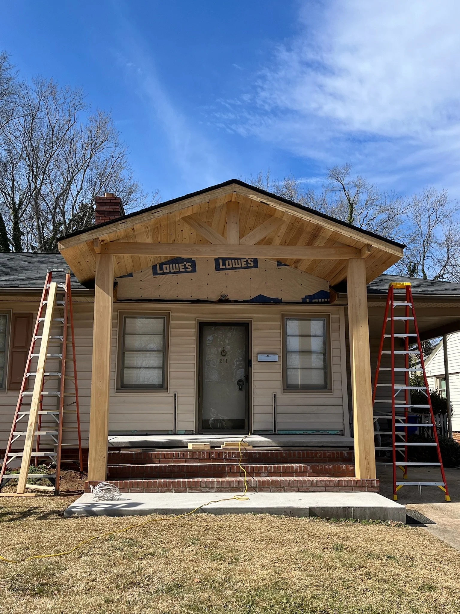 Patio and outdoor space project
