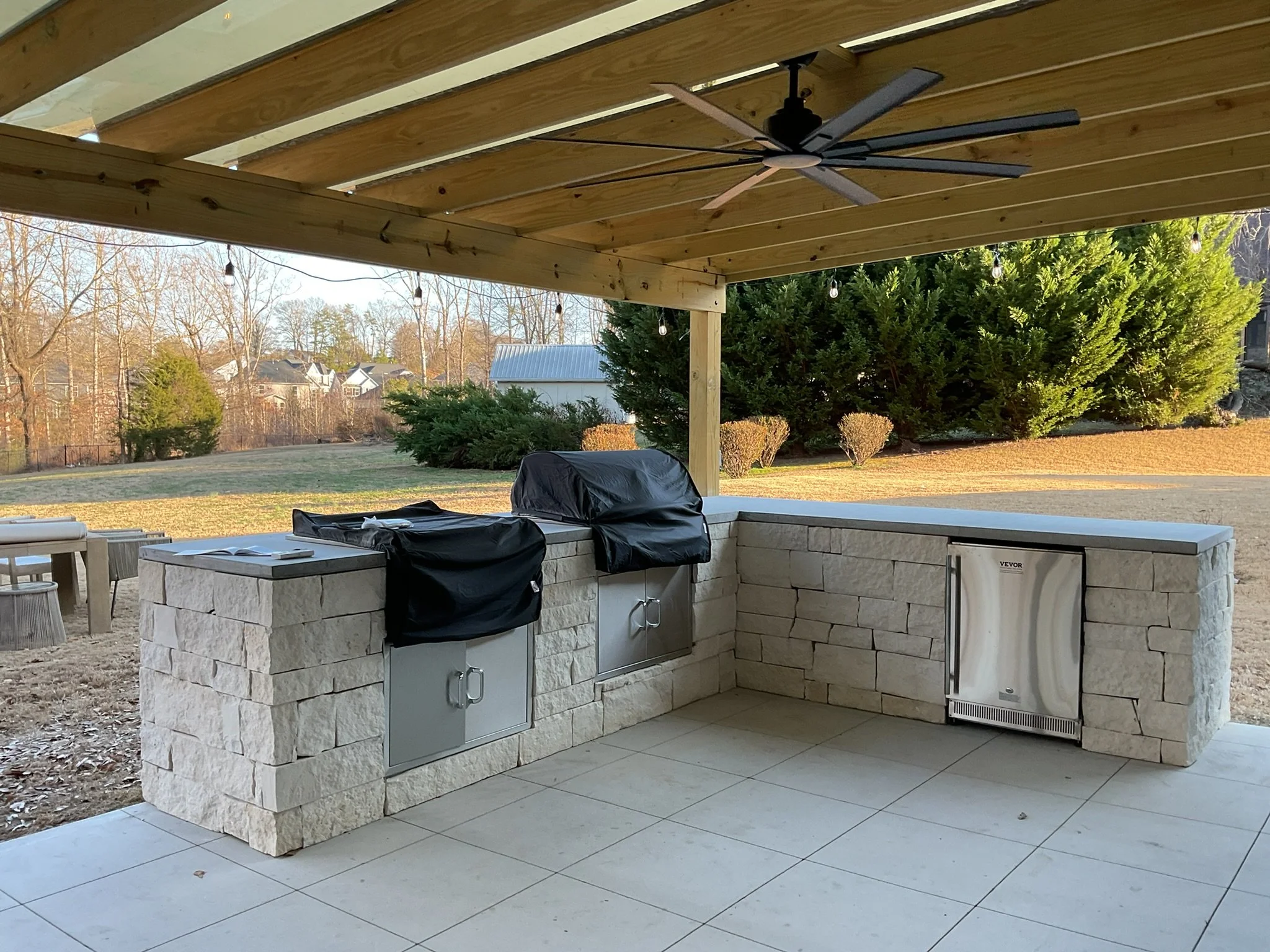 Patio and outdoor space project