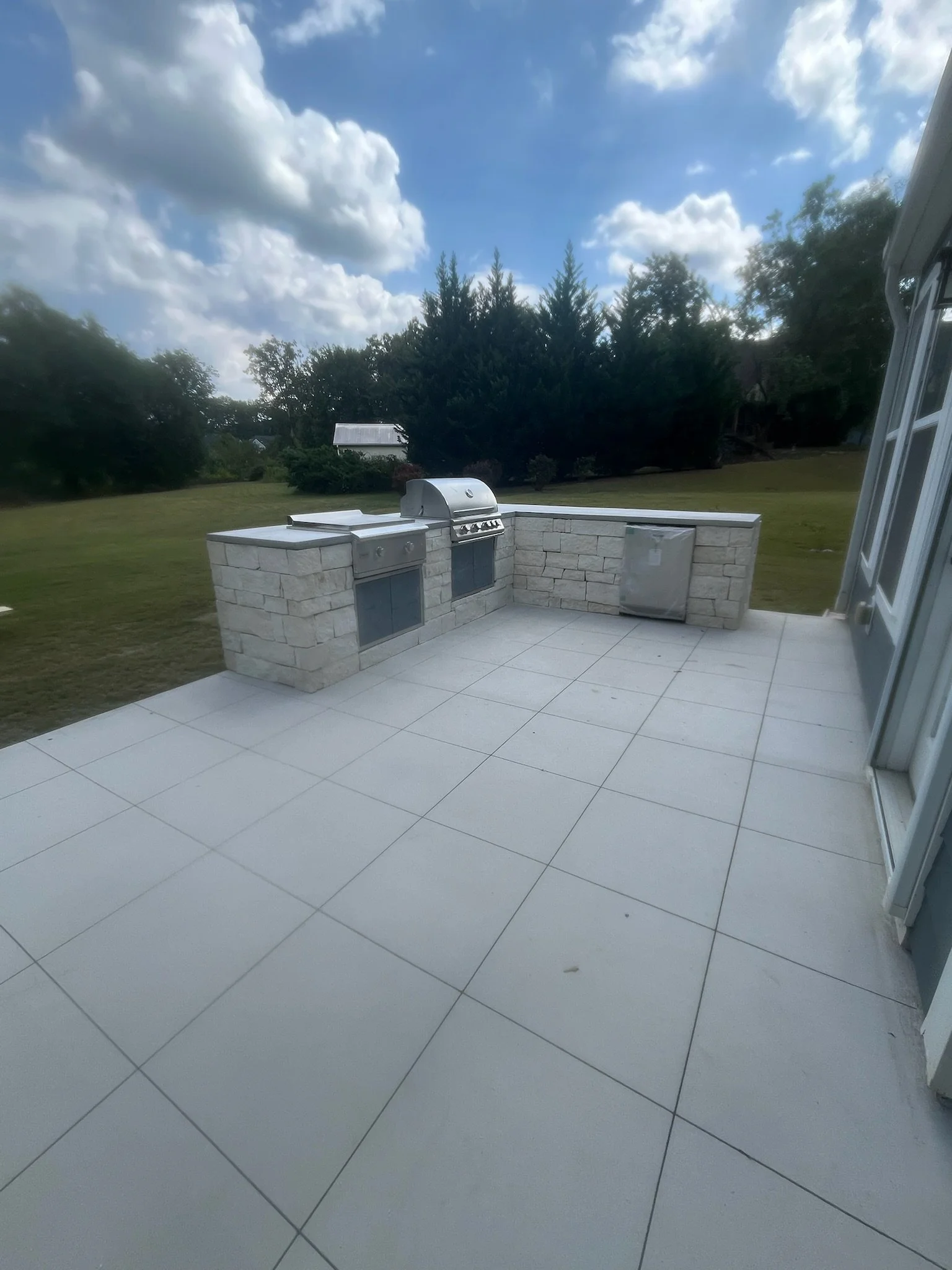 Patio and outdoor space project