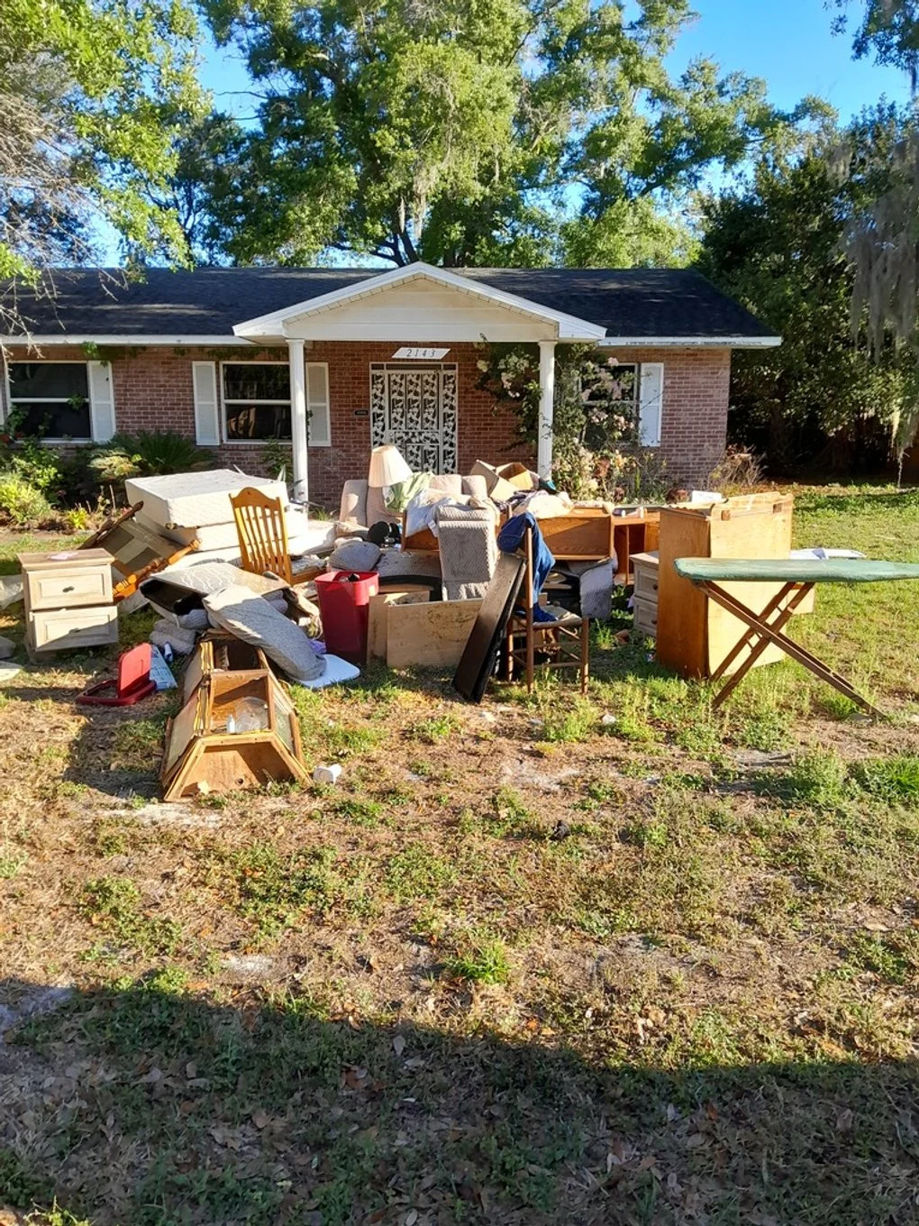 Polk Services furniture removal in Lakeland, FL — same-day pickup and loading.