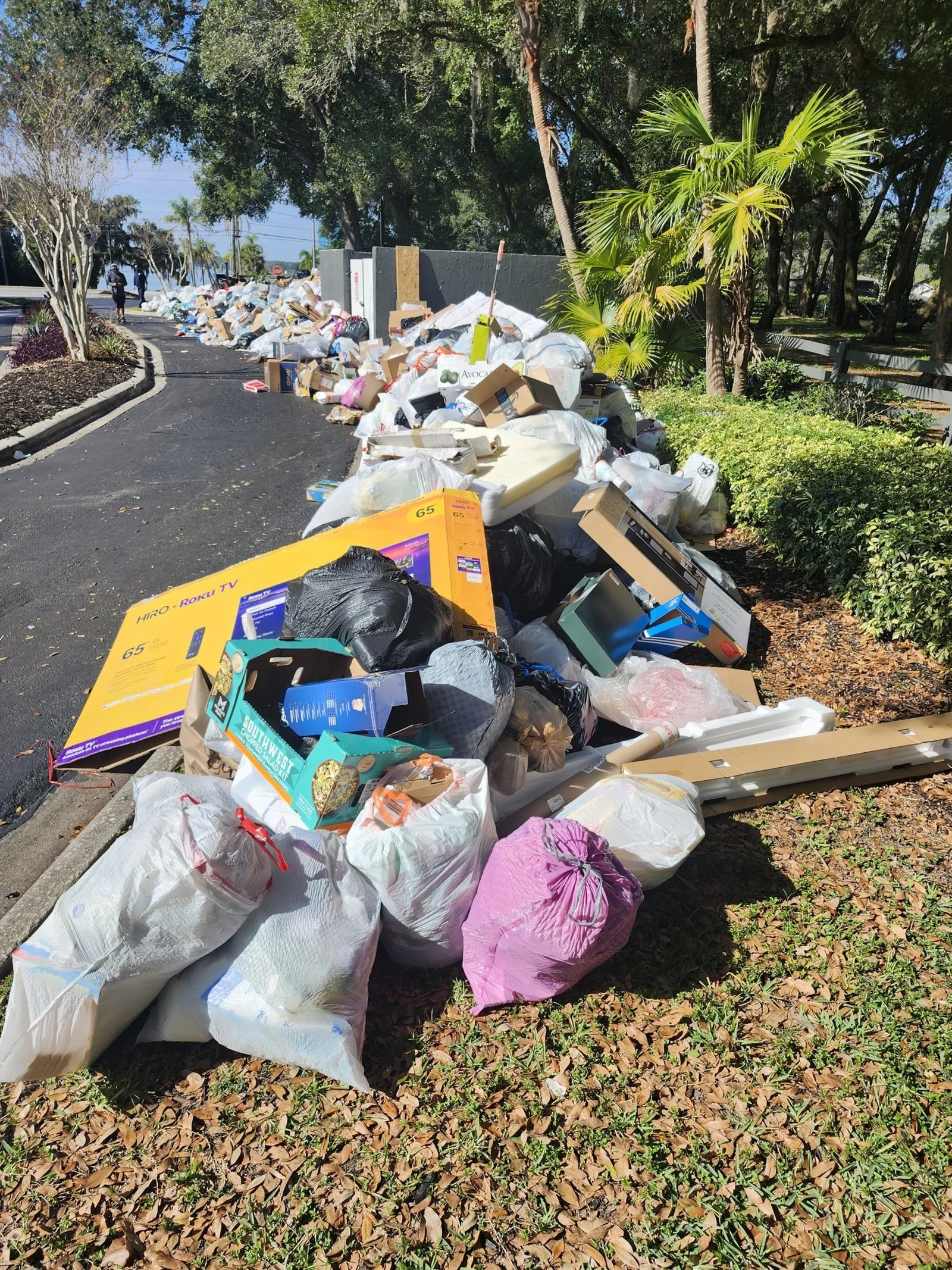 Polk Services mattress removal in Lakeland, FL — $150 single-mattress pickup and same-day service.