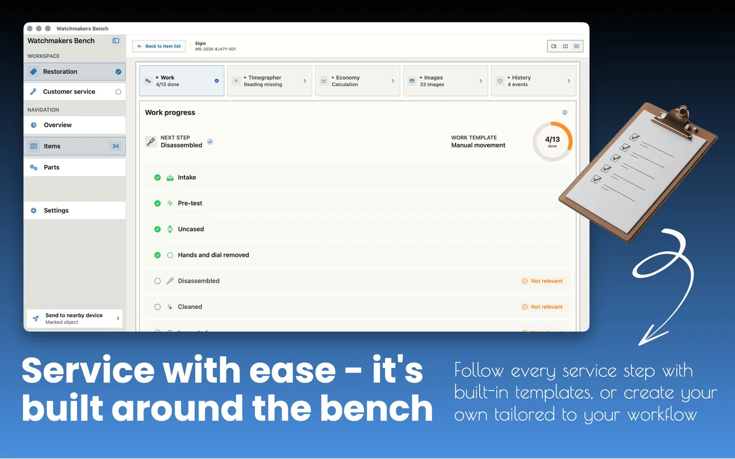 Watchmakers Bench — macOS, 5