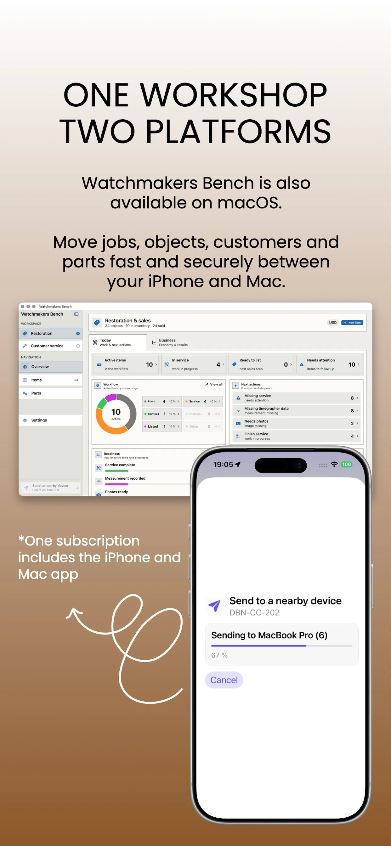 Watchmakers Bench — iPhone, 10