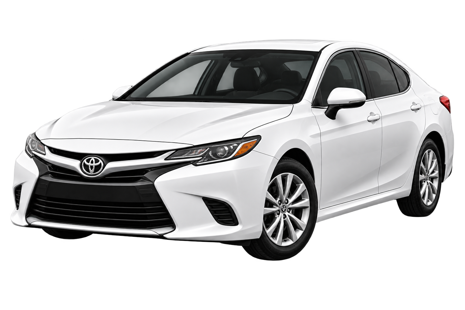 White sedan representing the Maintenance detailing package