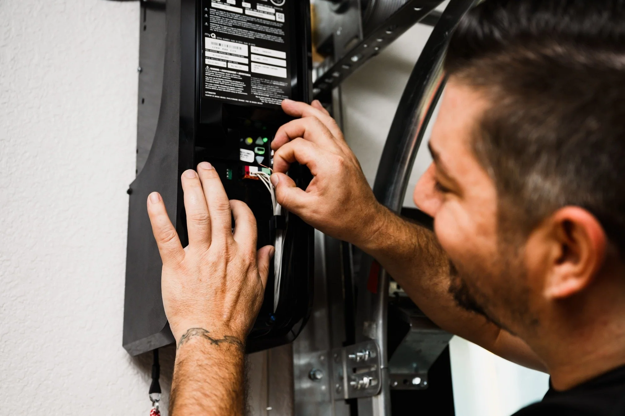 Safe-Way garage door installation in Cedar Park and Greater Austin by Squared Away