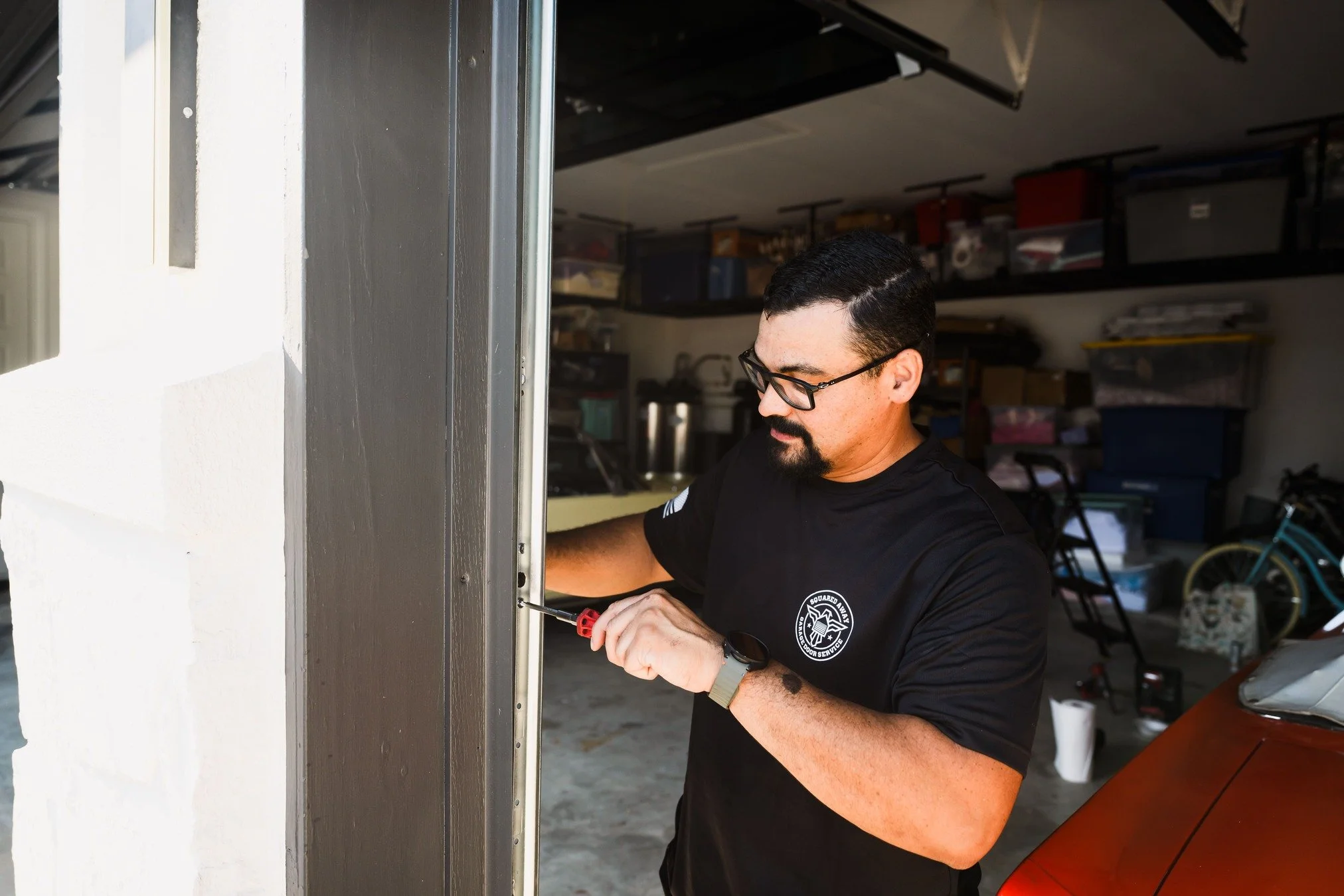 Northwest Door garage door installation in Cedar Park and Greater Austin by Squared Away
