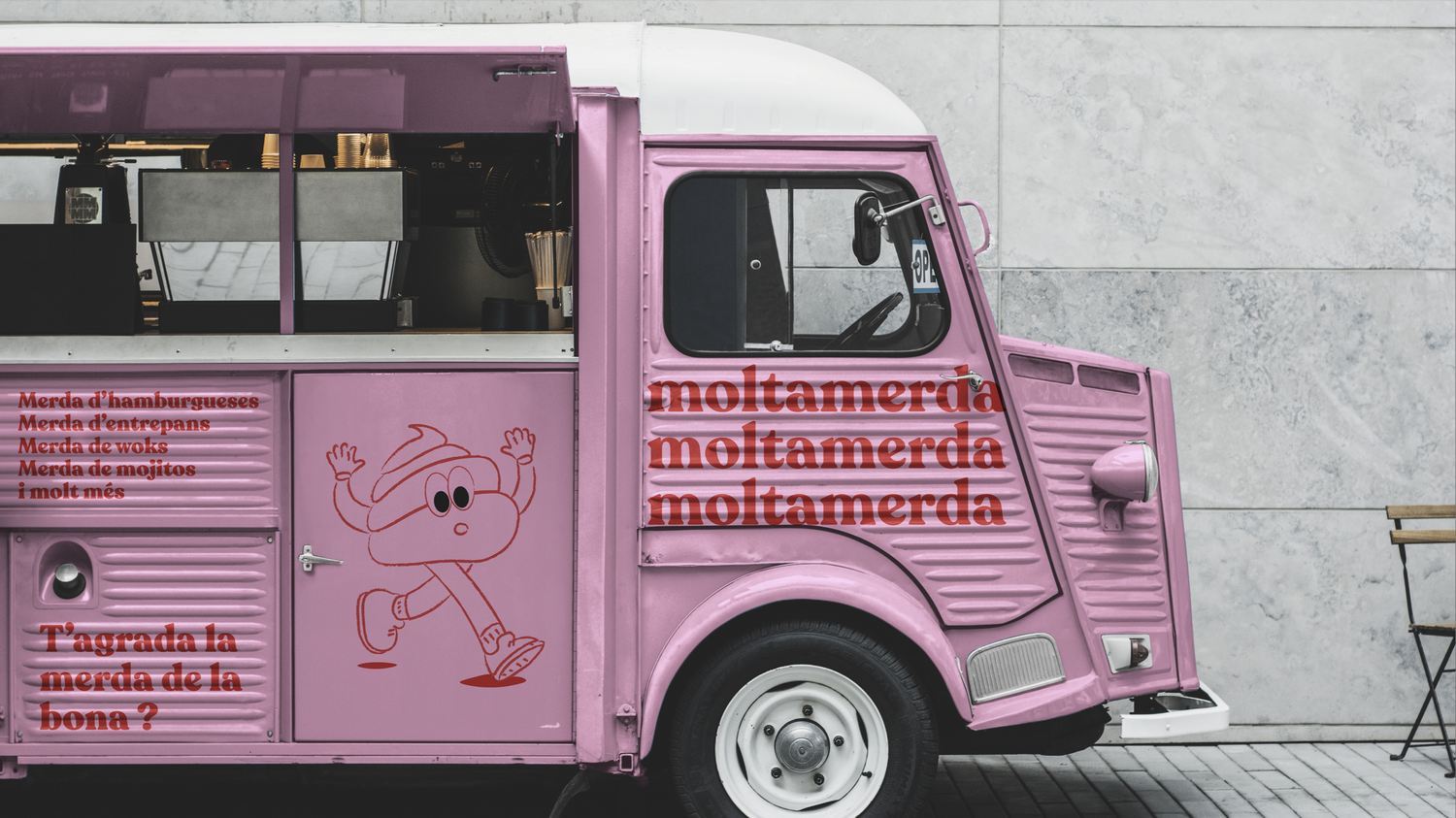 Moltamerda food truck livery