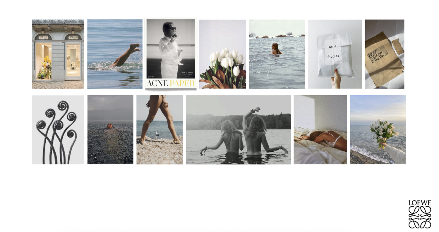 Loewe Aurora moodboard