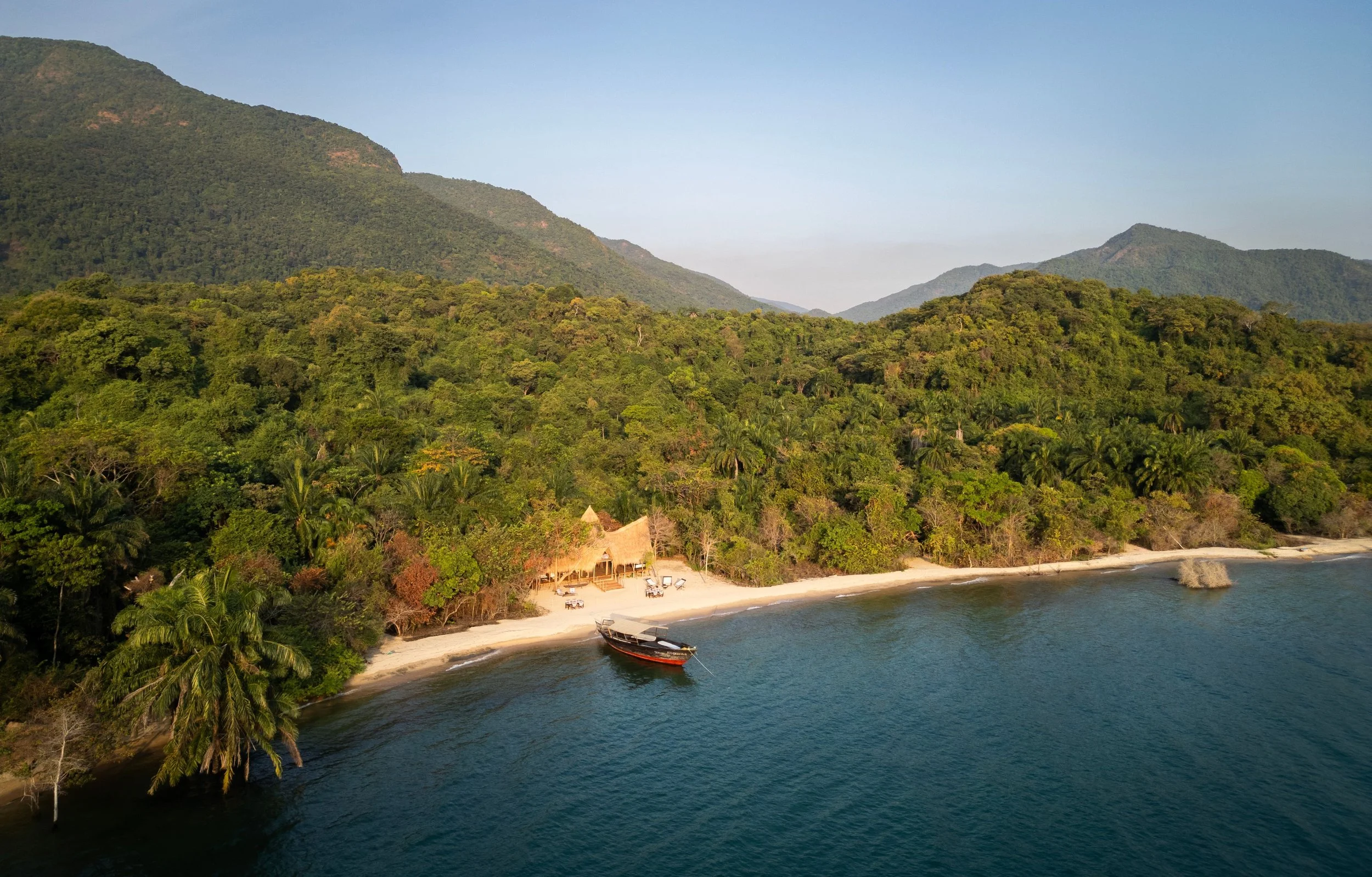 Lake Tanganyika from Greystoke Mahale