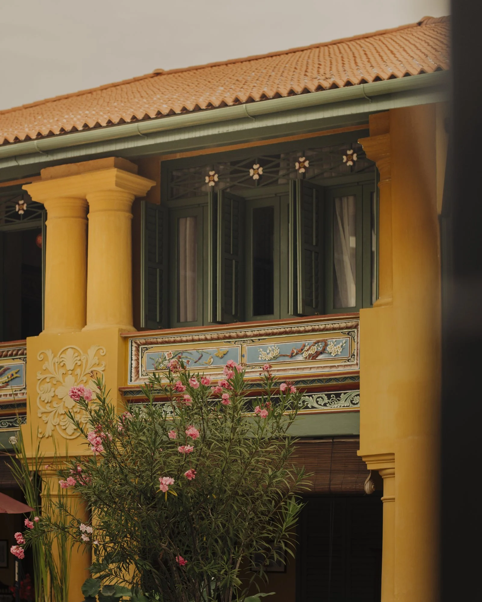 A Peranakan shophouse in George Town, Penang
