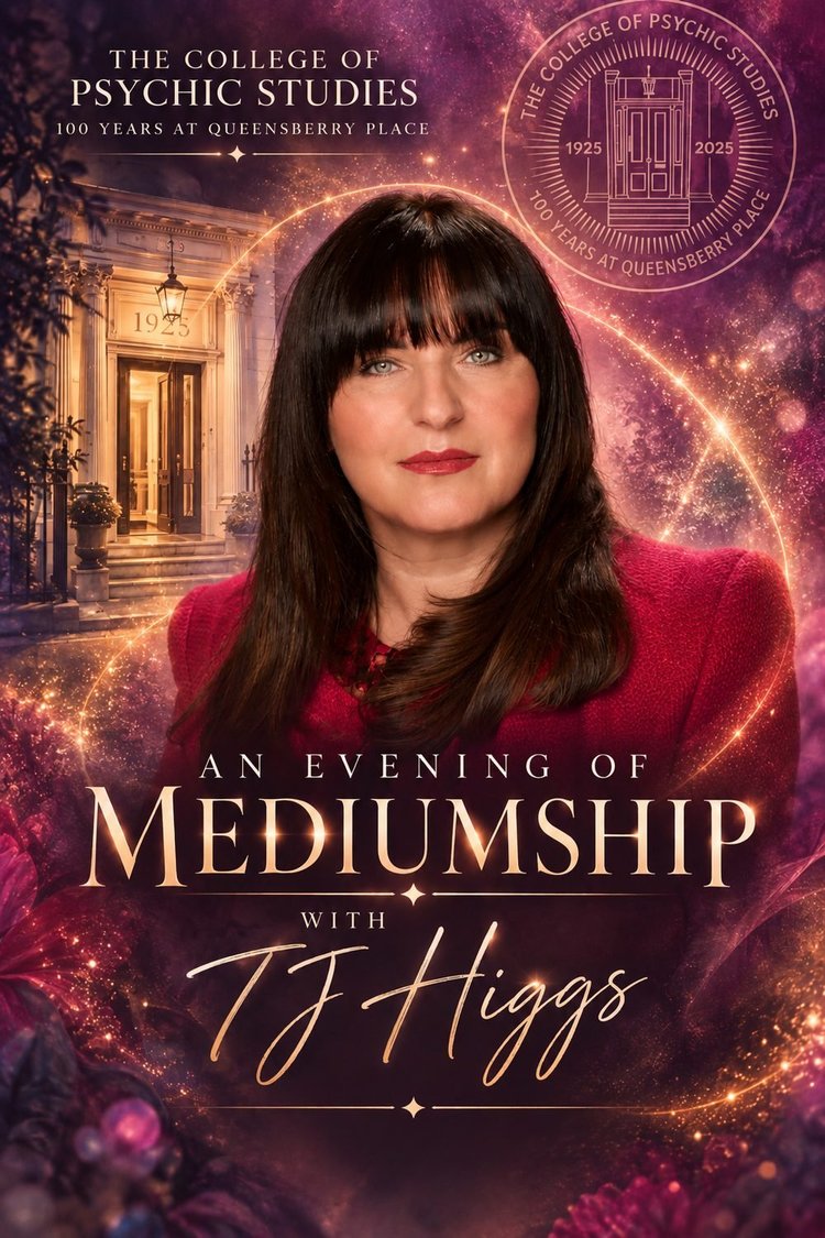 The College of Psychic Studies, 100 years at Queensberry Place: An Evening of Mediumship with TJ Higgs