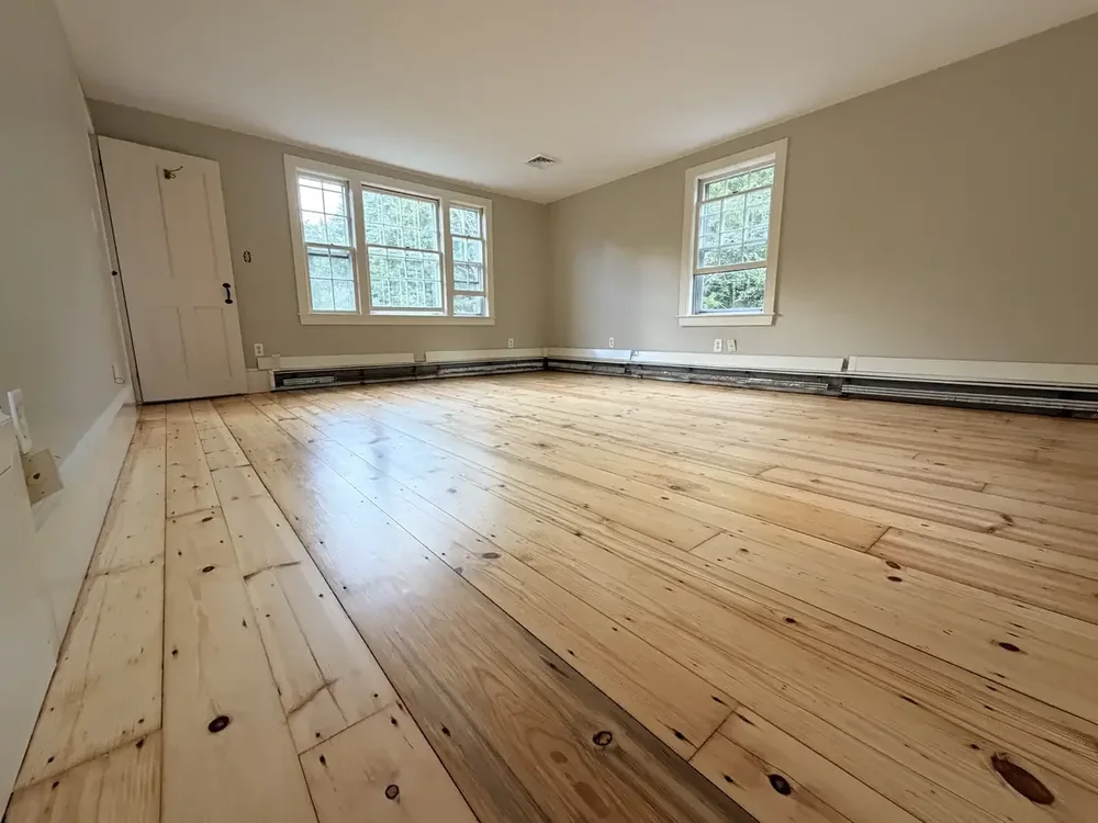 Completed large upstairs room
