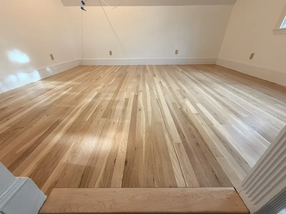 Cambridge project: adjoining room — finished floor