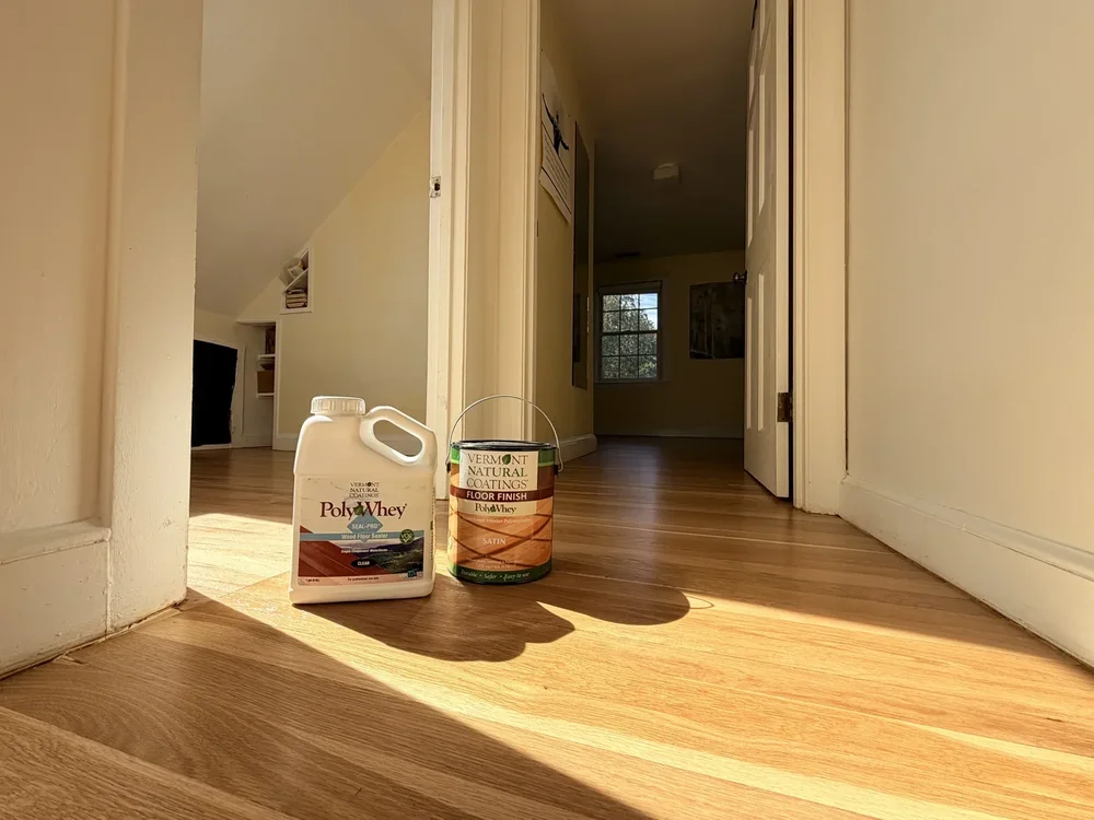 Vermont Natural Coatings PolyWhey Seal-Pro and PolyWhey Floor Finish in Satin used on the Concord project