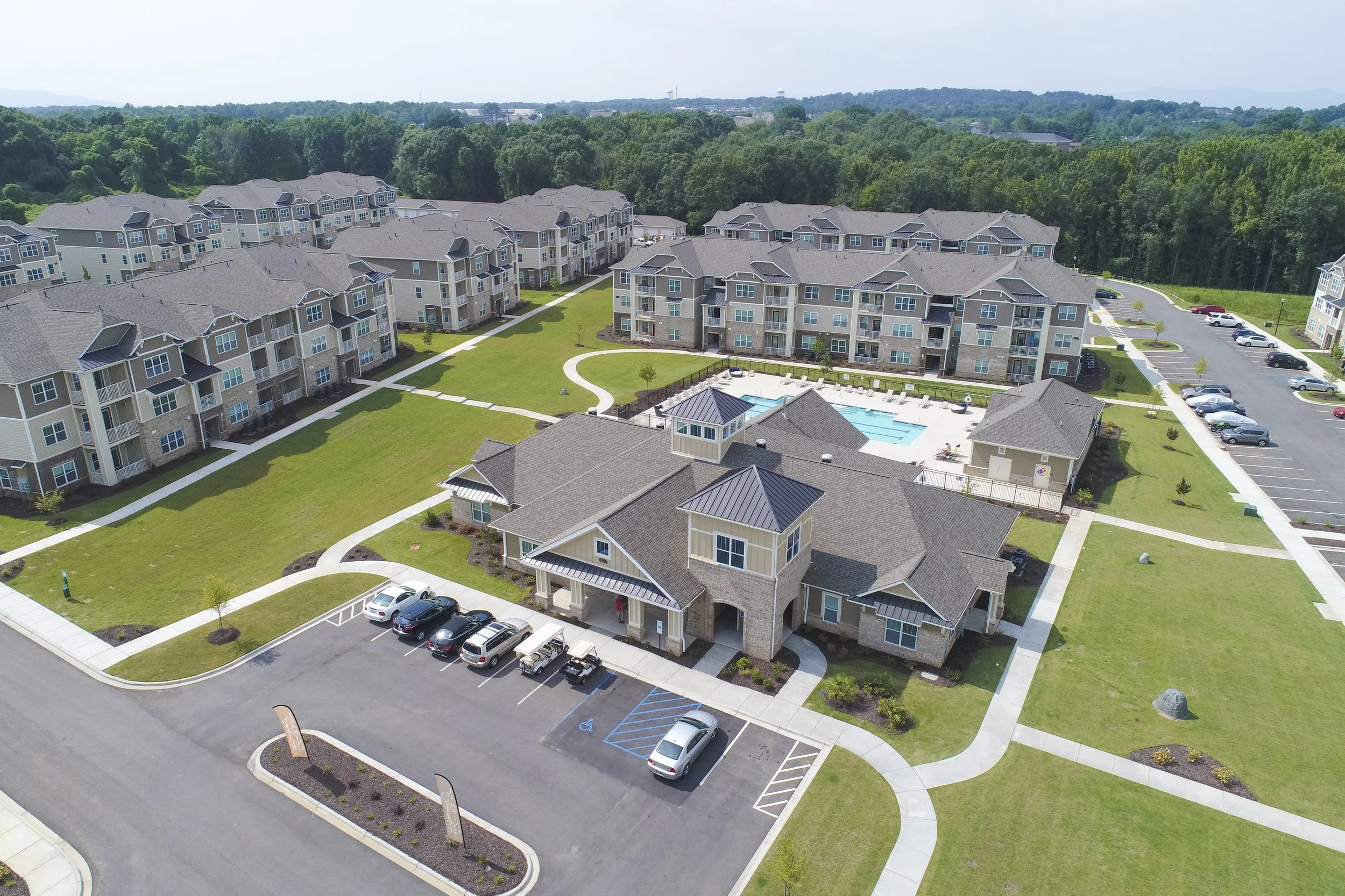 Residences at Century Park aerial