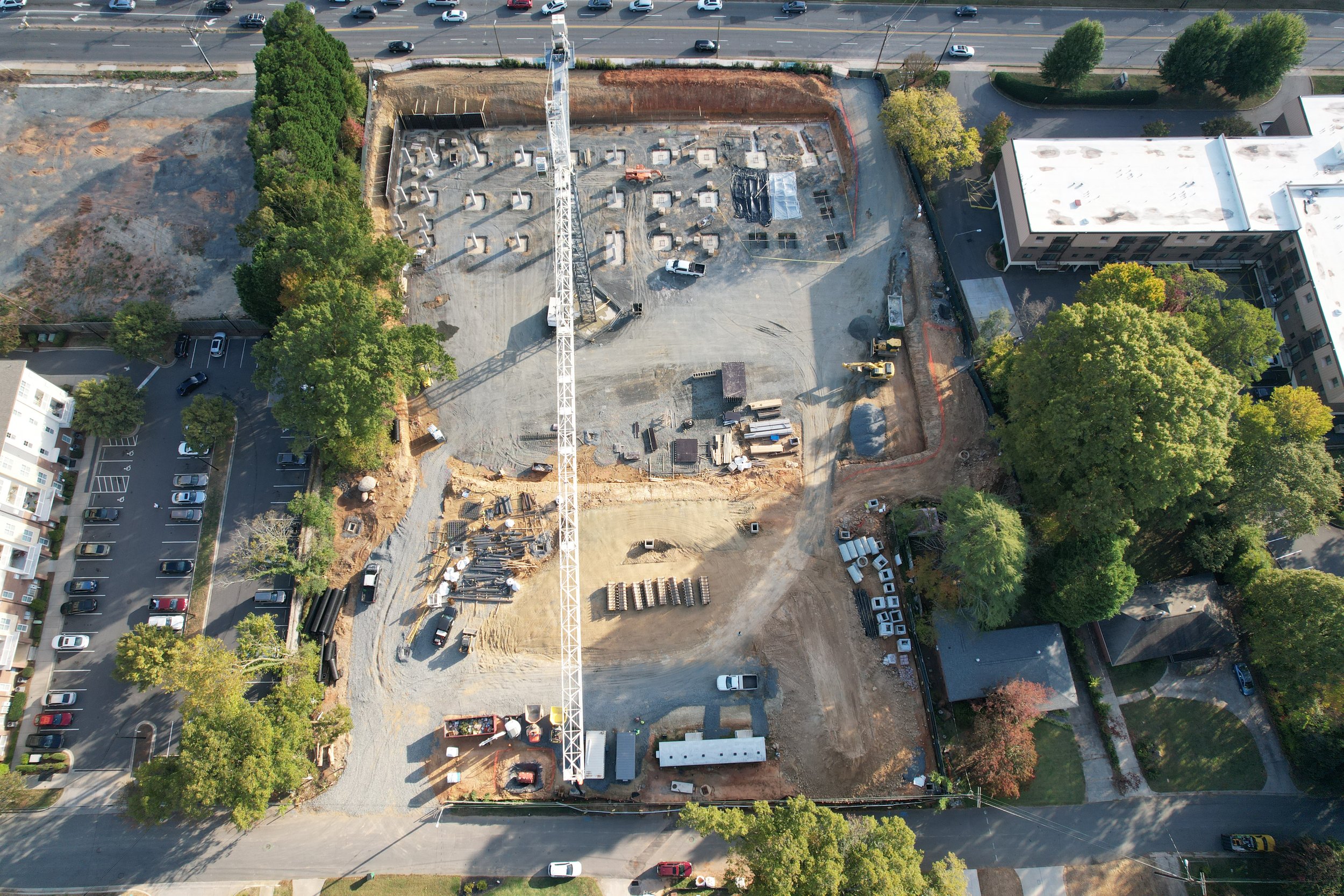 Adler Monford Park construction, stage 1