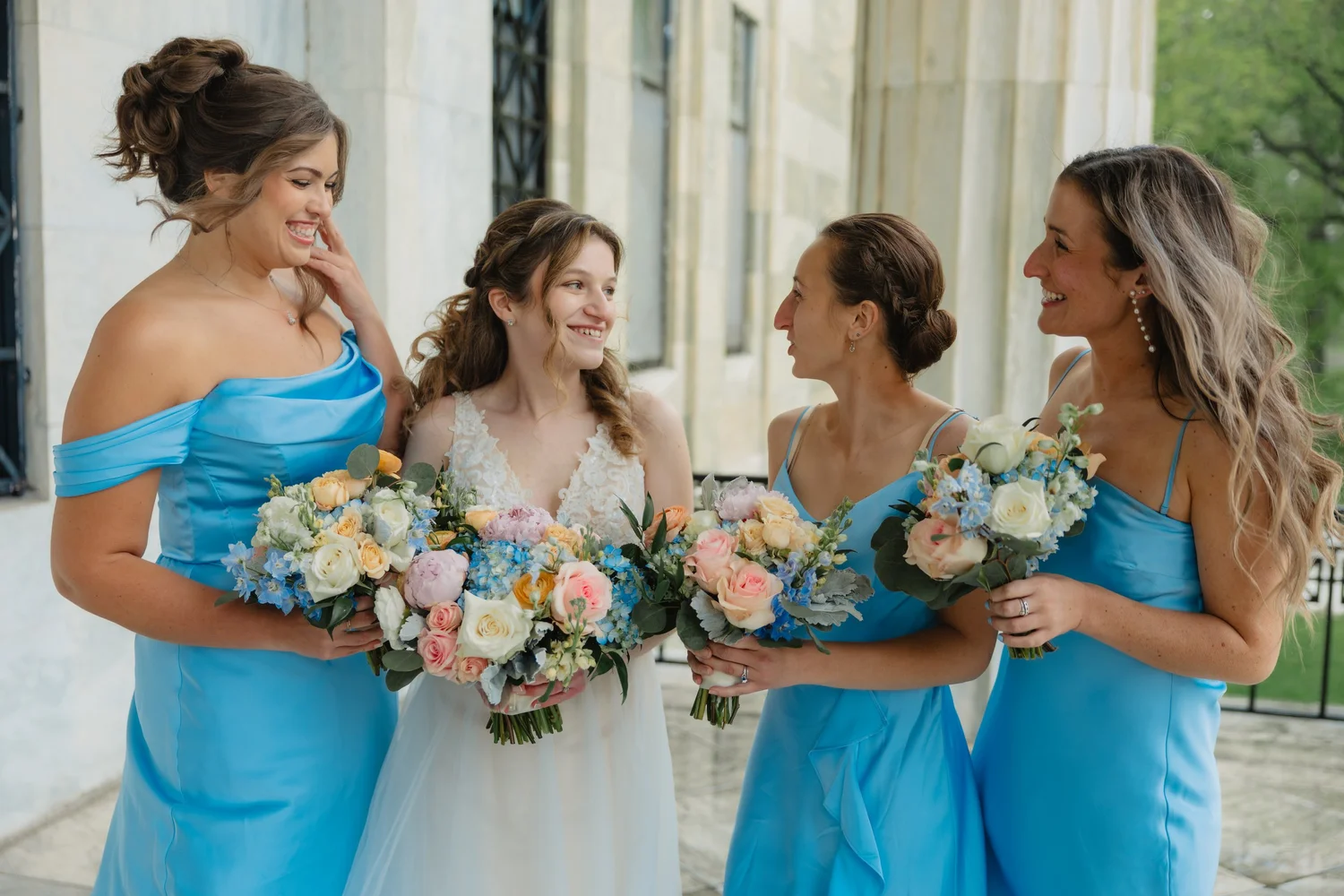 Wedding day photograph