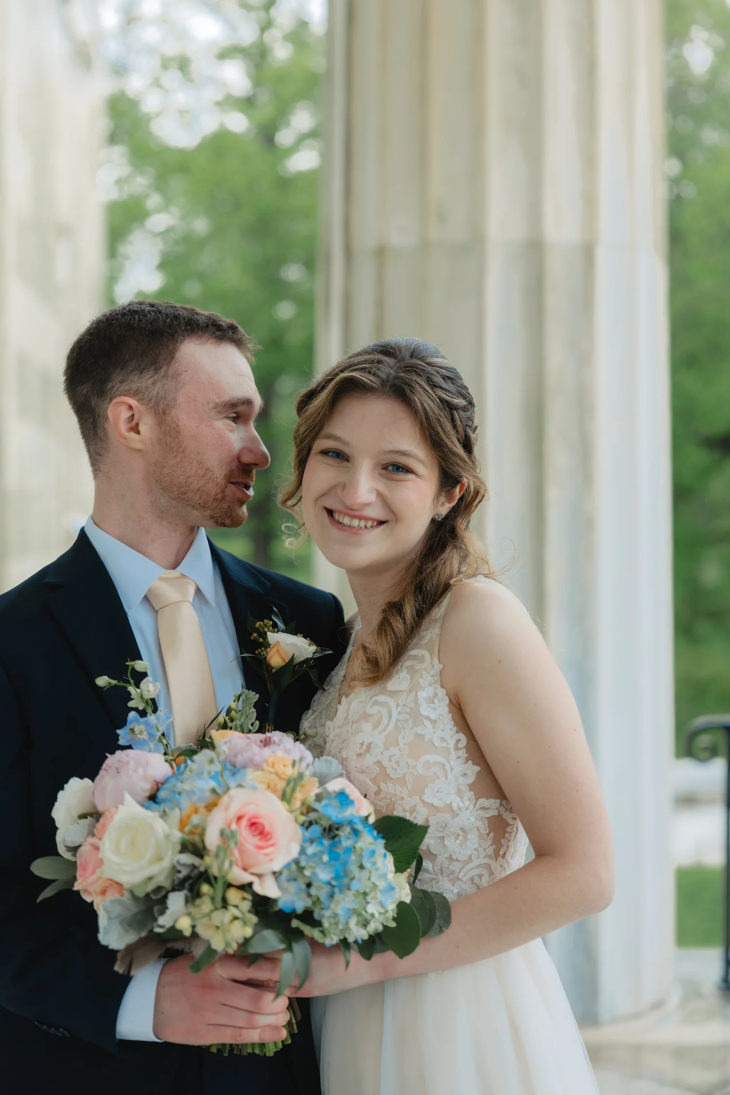 Wedding day photograph