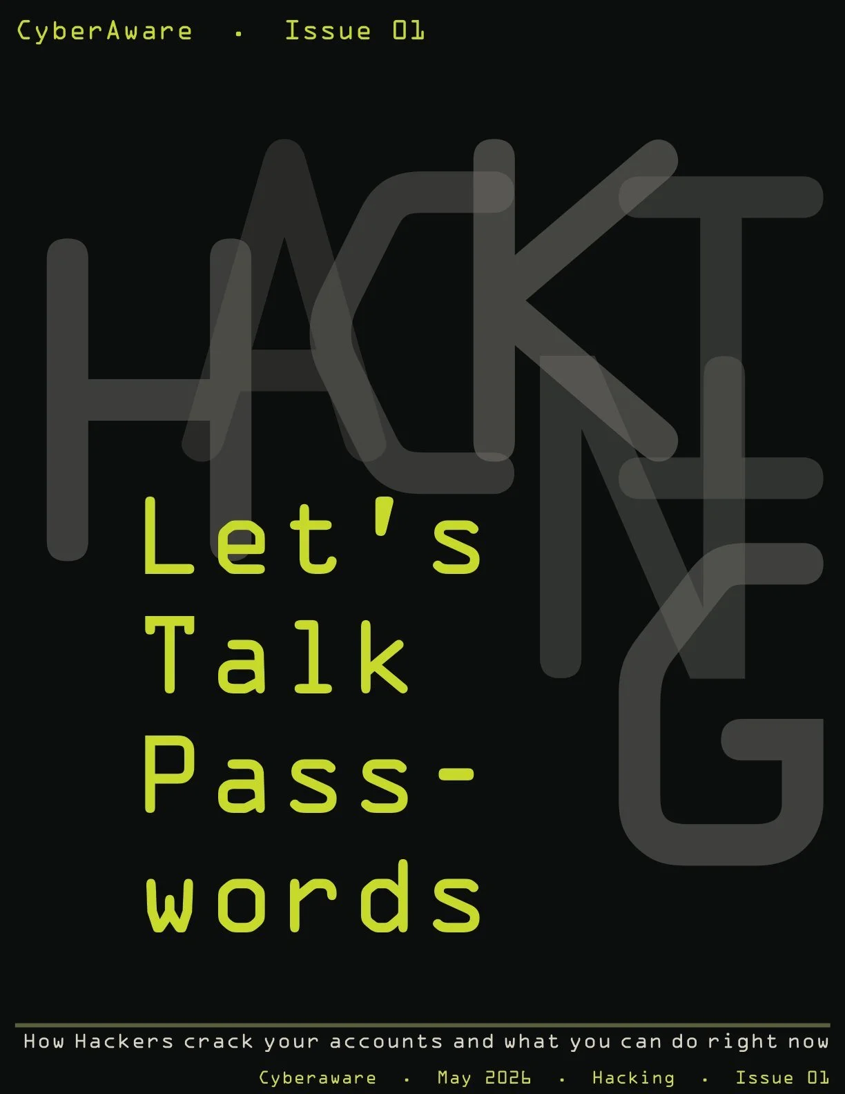 Cover: Let's Talk Passwords
