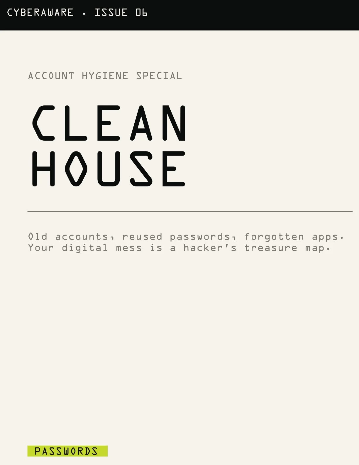 Cover: Clean House