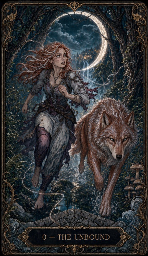 The Unbound — The Woven Fates tarot deck