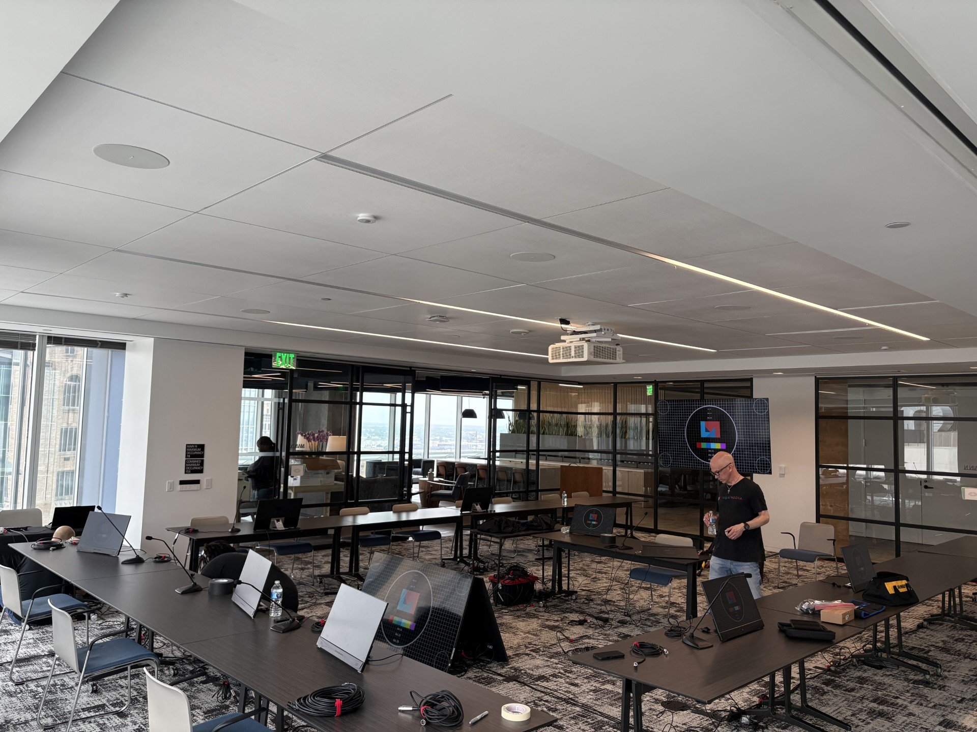 811 Conference Center AV setup Houston TX