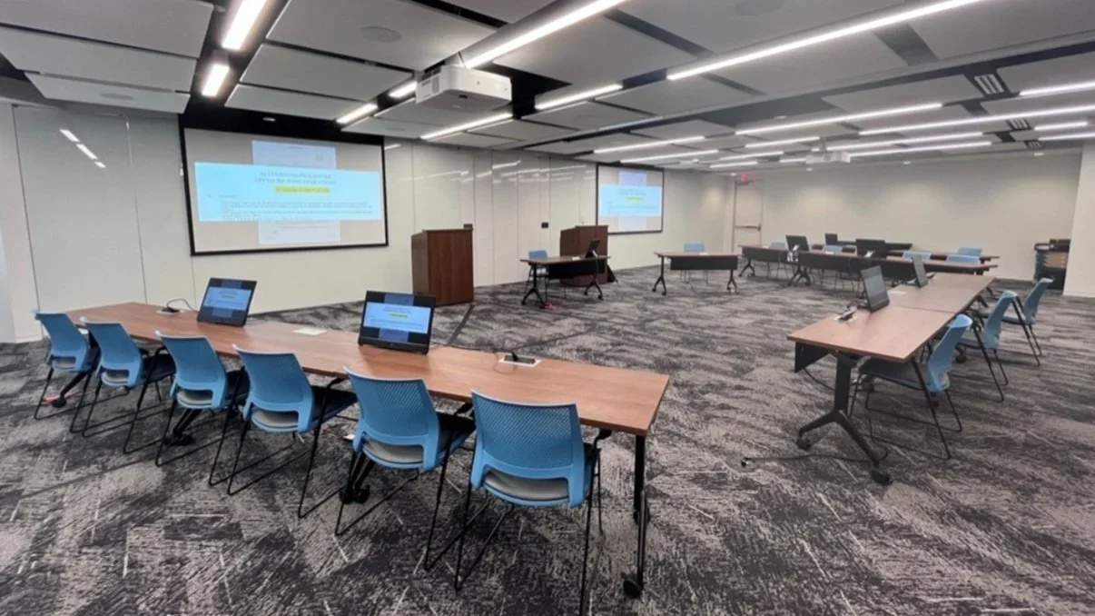 Legal Media Rentals AV setup