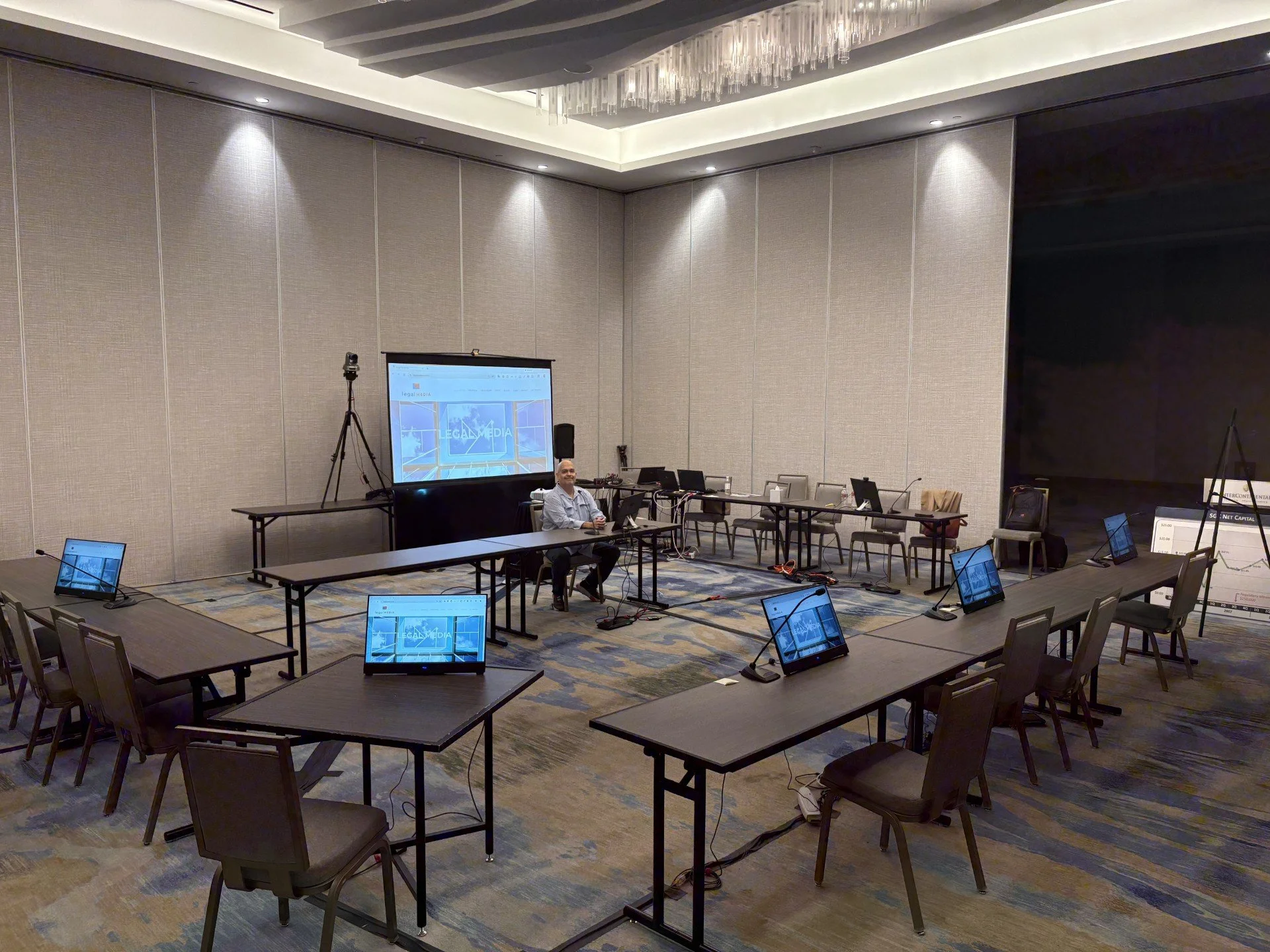 InterContinental Houston Medical Center AV rental setup