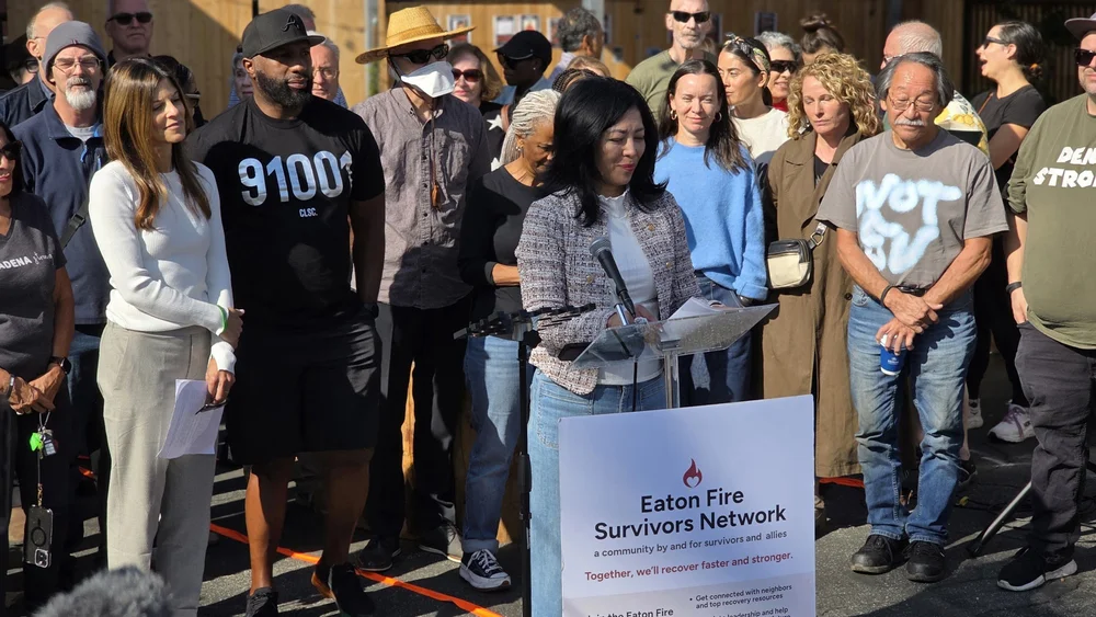 EFSN survivors assembled together outdoors