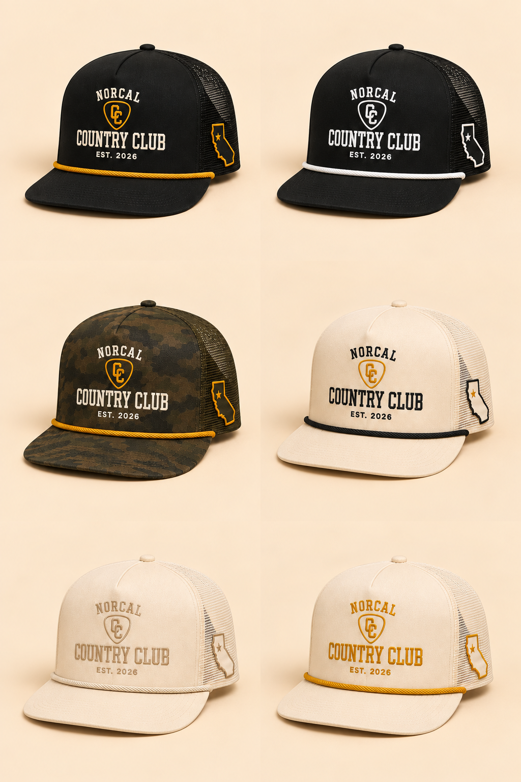 NorCal Country Club Passport concept mockup